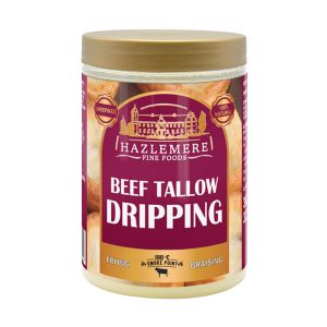 HAZLEMERE Beef Tallow Dripping 360ml x 6 PET