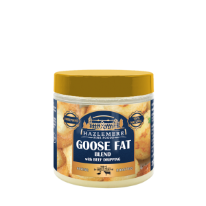 HAZLEMERE Goose Fat Blend with Beef Dripping 265ml x 12 PET