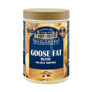 HAZLEMERE Goose Fat Blend with Beef Dripping  360ml x 6 PET