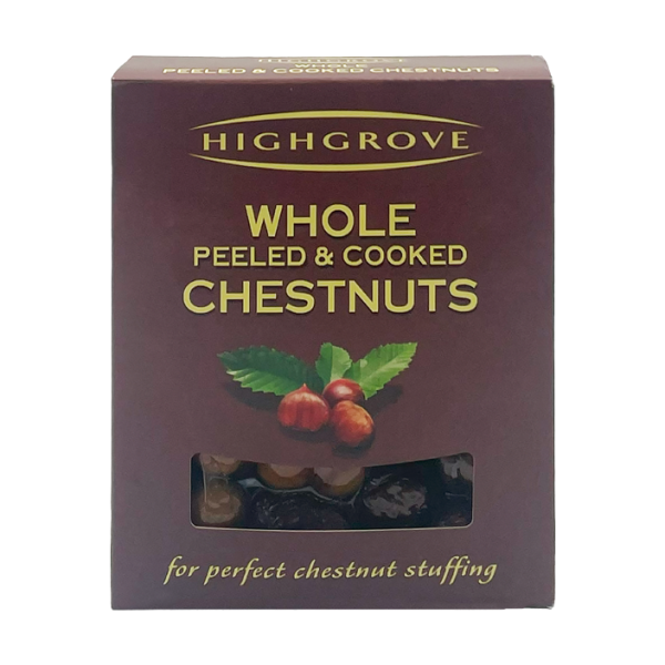 HIGHGROVE Whole Chestnuts <br> (12 x 200g Carton)