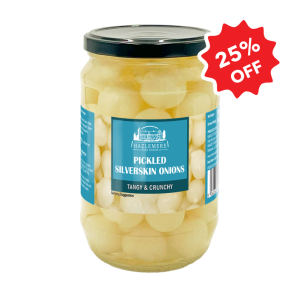 HAZLEMERE Silverskin Onions 700g x 12