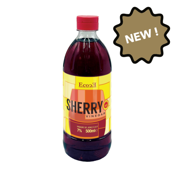 ECOCE Sherry Vinegar 7% <br> (6 x 500ml PET Bottle)