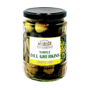HAZLEMERE Whole Gherkins 560g x 12