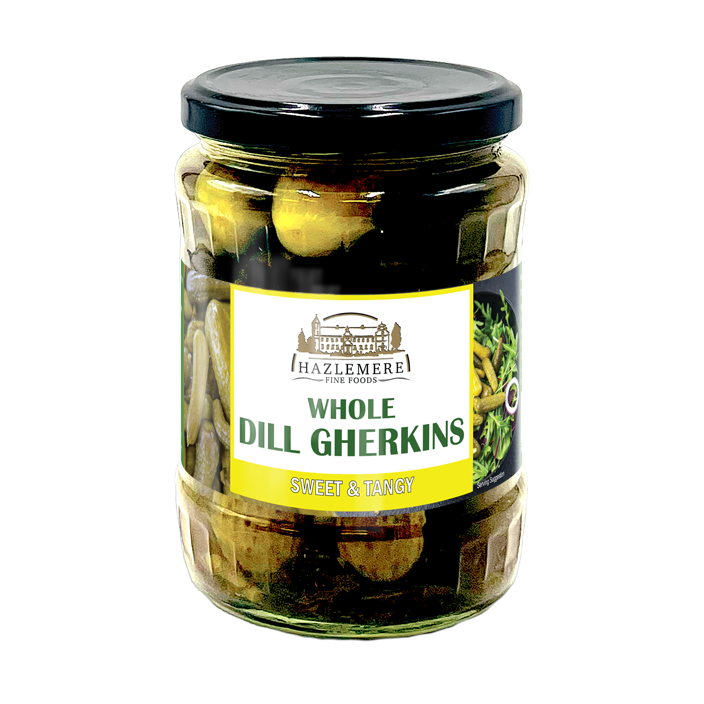 HAZLEMERE Whole Gherkins 560g x 12