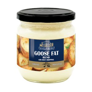 HAZLEMERE Goose Fat Blend  with Beef Dripping  360ml x 6
